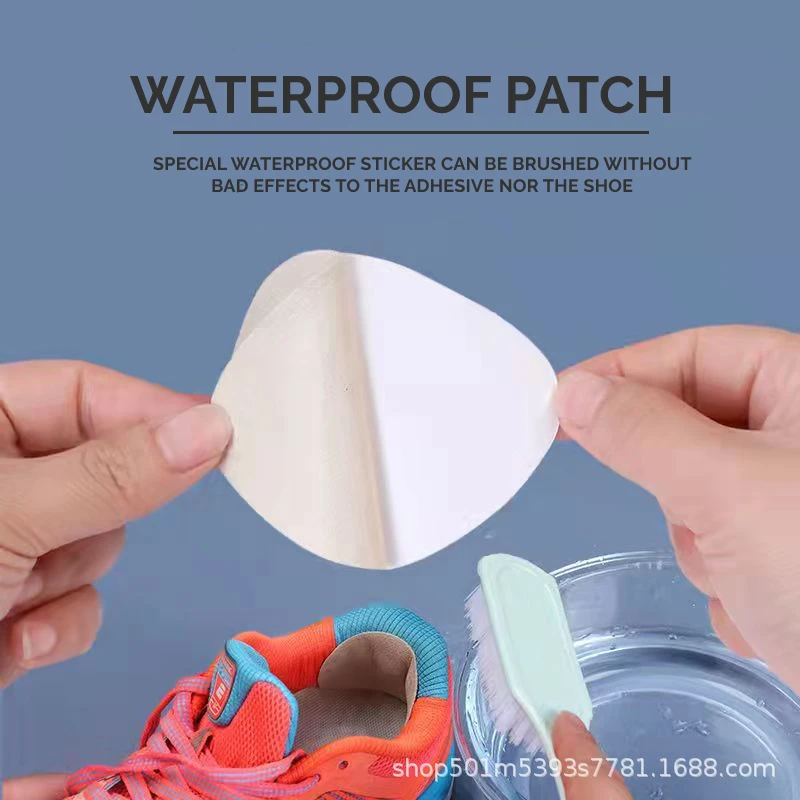 Shoe Patch Vamp Repair Sticker Subsidy Sticky Shoes Insoles Heel Protector Heel Hole Repair Lined AntiWear Heel Foot Care Tool