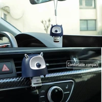 small animal car air freshener multi purpose car perfume diffuser with essential oil aromatherapy for auto home office