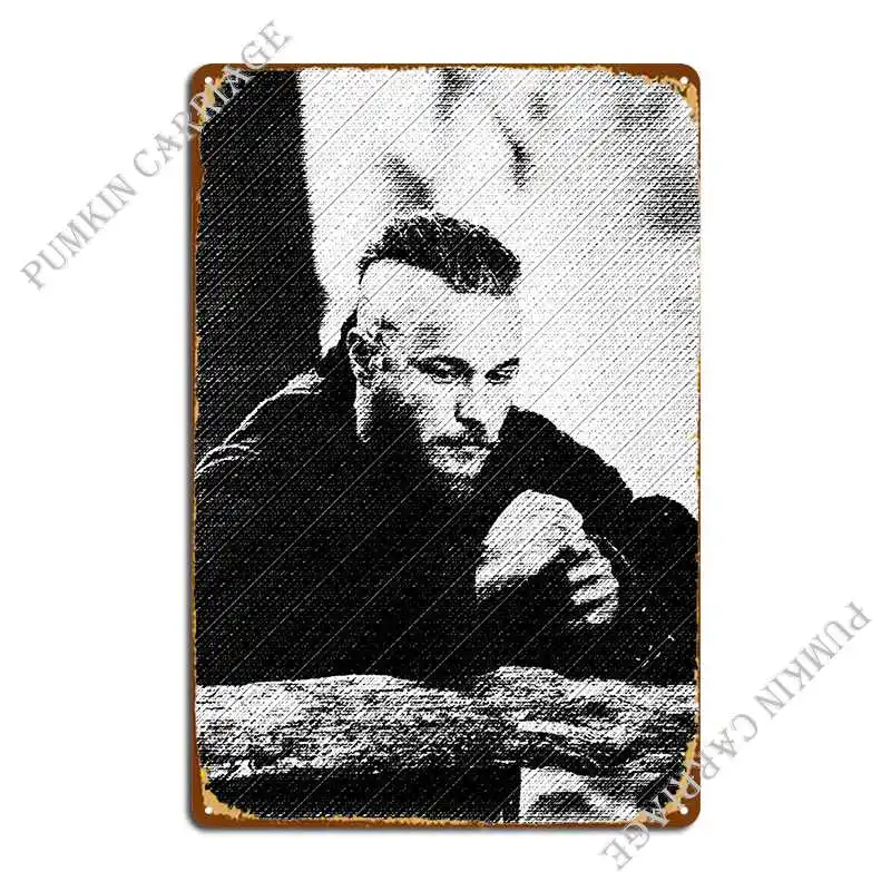 

Ragnar Lothbrok Металлический Знак Дизайн Ретро Декор стены жестяные пластинки знак постер