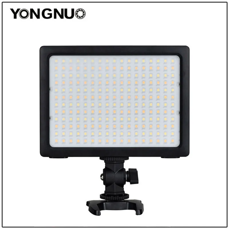 

YONGNUO YN204 YN-204 PRO SMD LED Camera Video Light Adjustable 3200k 5500k Color TemperatureOn For DSLR Canon Nikon Pentax