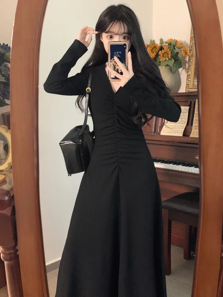 Рисунок 5 - Осенне-зимнее Модное Длинное Платье