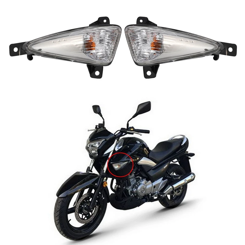 Переднее крыло мотоцикла боковой указатель поворота для Suzuki GW250 Inazuma Haojue
