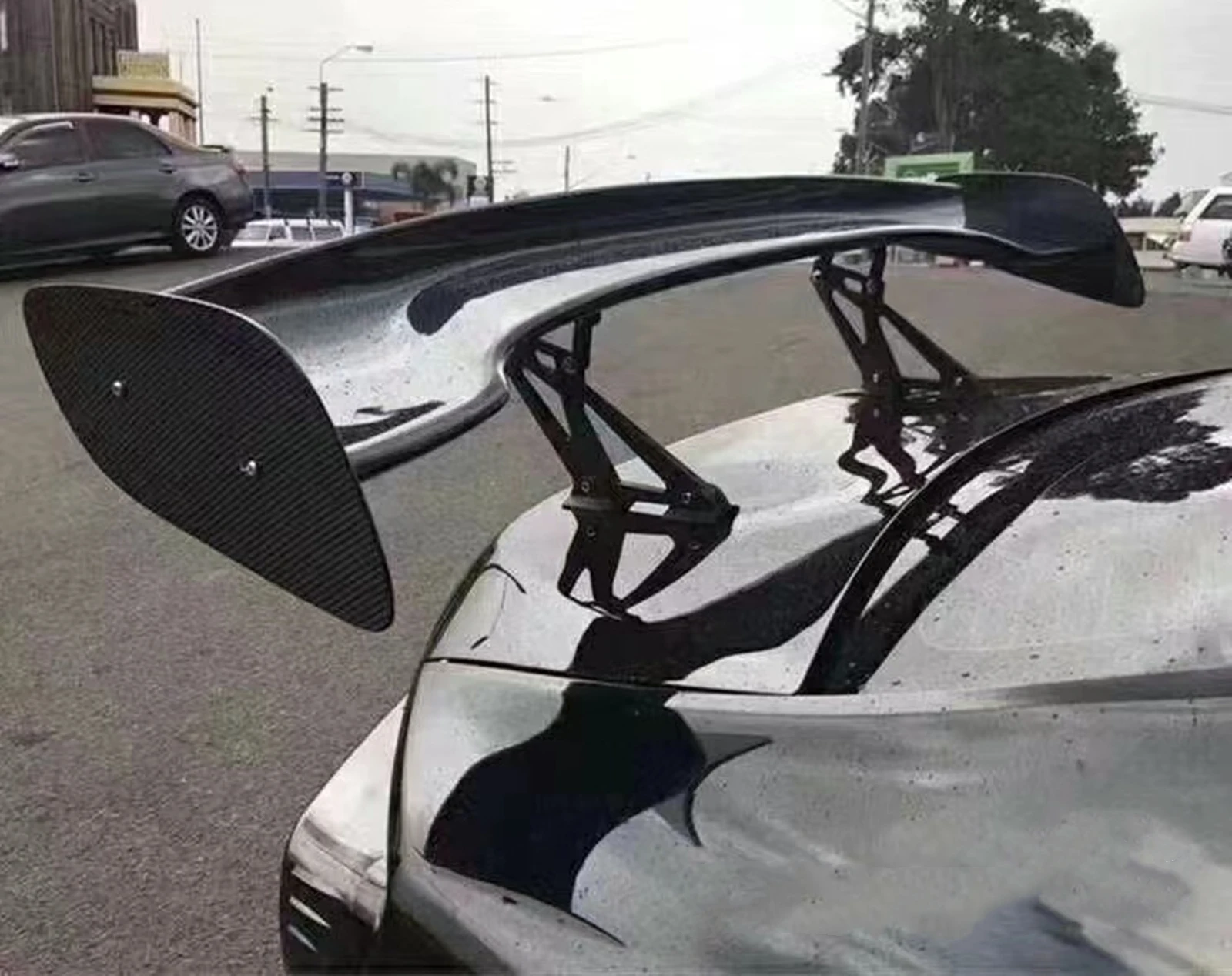 Задний спойлер багажника из углеродного волокна крыло губа для Toyota GT 86 Subaru BRZ Coupe