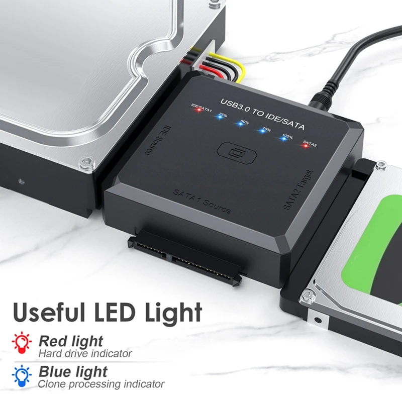 Адаптер SATA-USB Кабель-конвертер USB 3.0 в IDE/SATA 3 для адаптера жесткого диска 2 5 HDD SSD