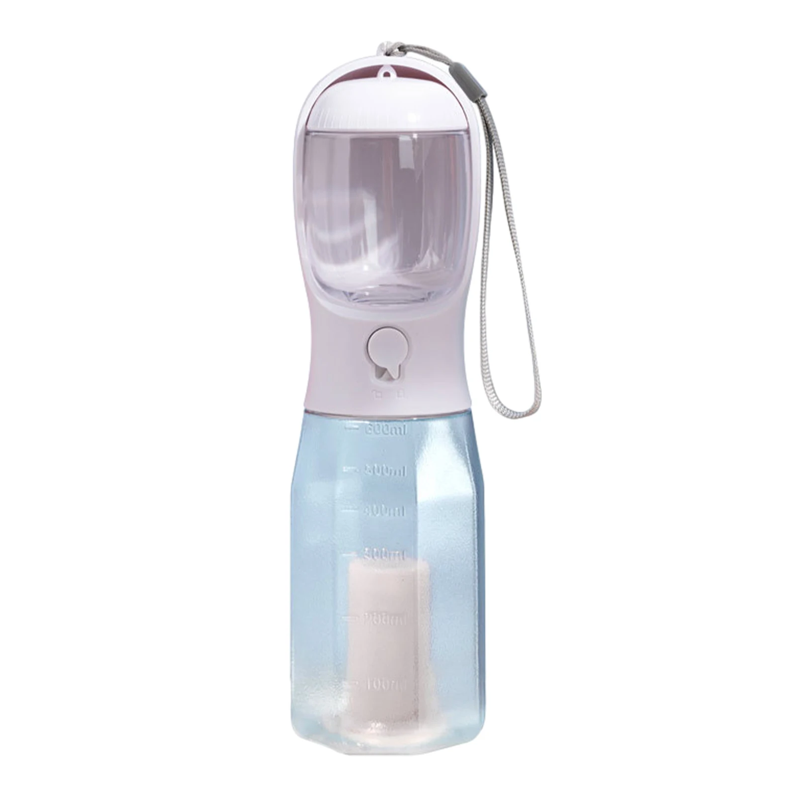 

Outdoor Filtration Dog Water Bottle Dispenser Measuring Scale Pet Cat With Food Container Replaceable Waste Bags Walking Rabbit