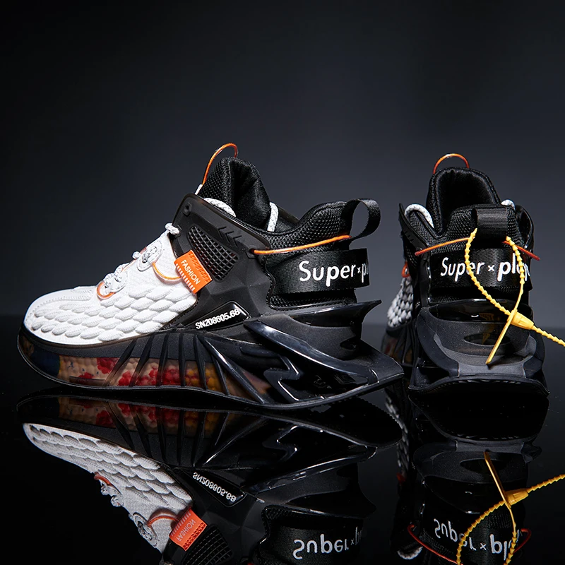 

Мужские кроссовки, роскошная обувь, модные высокие кроссовки для бега, повседневная мужская прогулочная обувь