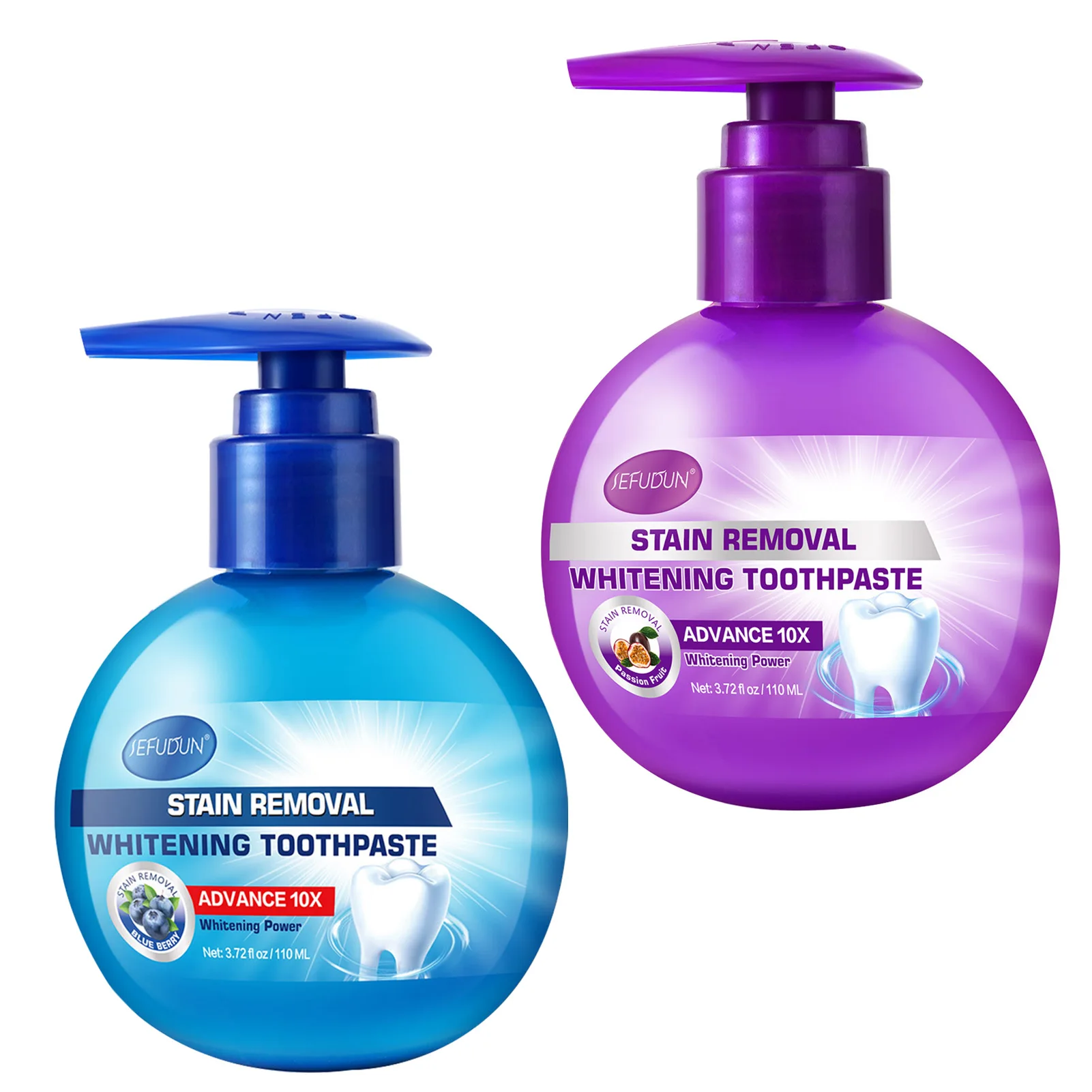 

110g Soda Toothpaste Stain Removal Toothpaste Teeth Cleaning Mousse Toothpaste Fresh Breath Remove Teeth Stains