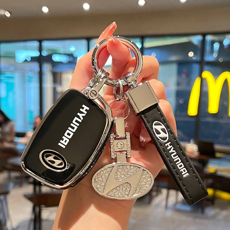 Чехол из ТПУ для автомобильного дистанционного ключа чехол Hyundai Verna Sonata Elantra Tucson