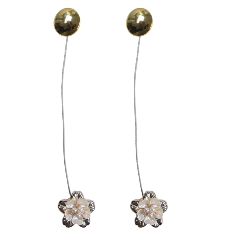 Магнитный жемчуг Цветочный подхват для штор из стальной проволоки Держатель