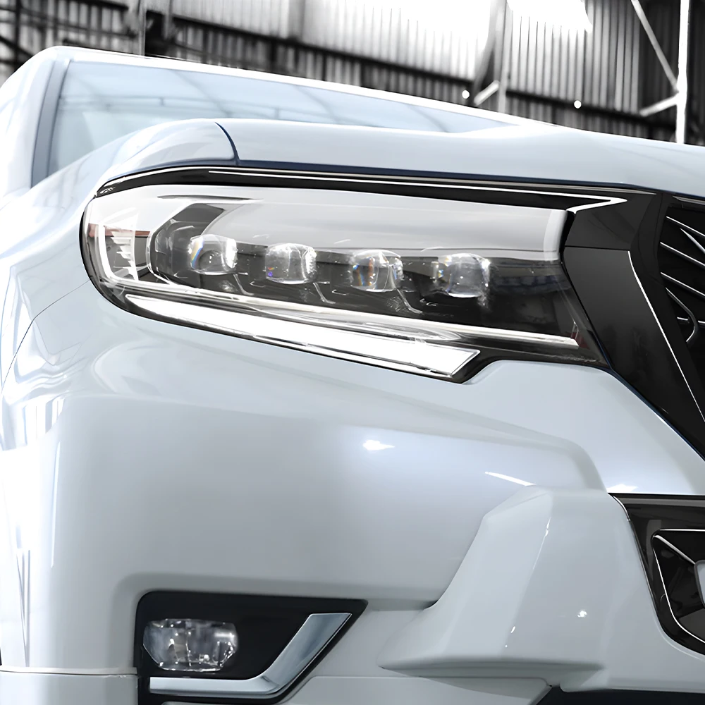 Автомобильная фара для Toyota Prado 2018-2023 светодиодная автоматическая обновленная