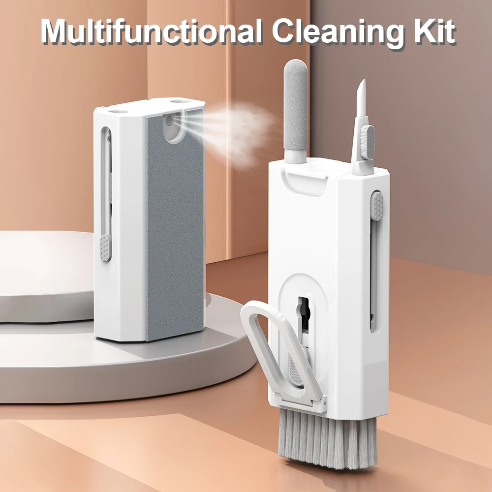 

8 In 1 Earphone Cleaner Brush Kit Camera Phone Tablet Laptop TV Screen Cleaning Tools Headset Cleaning Pen for Airpod Pro 3 2 1