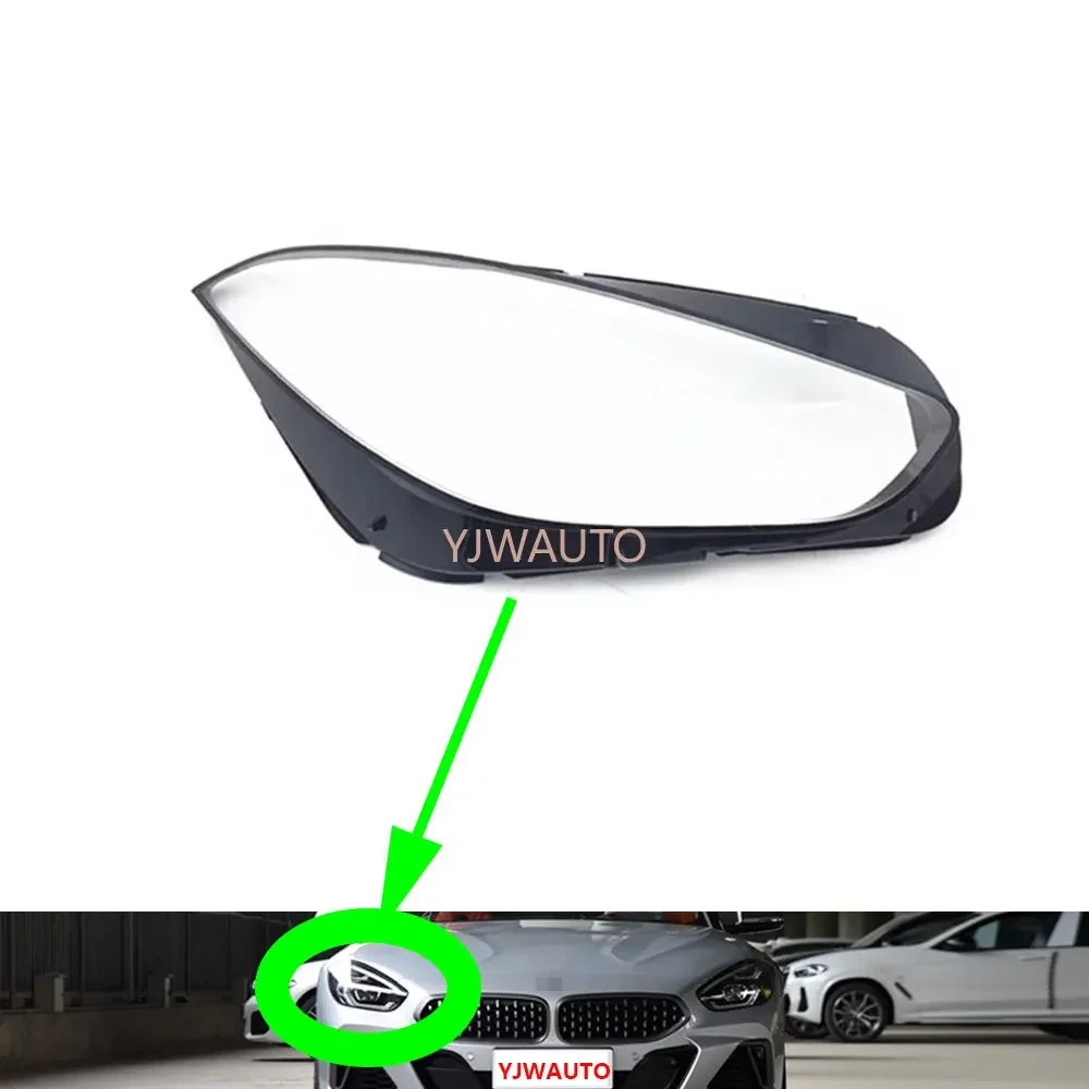 Для BMW Z4 G29 2019 2020 2021 2022 2023 крышка фары автомобиля линза стекло замена передних фар