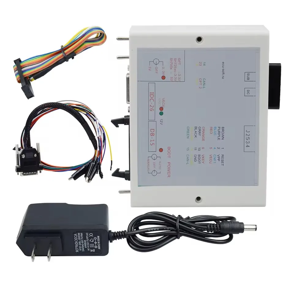 Фото Программатор JTAG PowerBox для PCM Flash через J2534, работающий с блоком питания Openport 2,0, инструмент для настройки чипа ECU №2