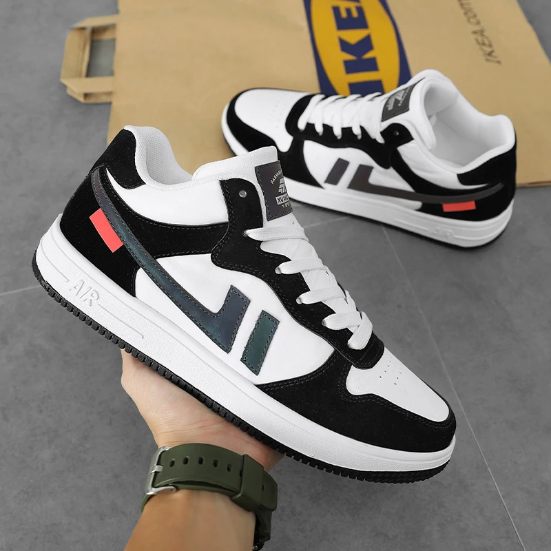 2022 new men's running shoes sports casual shoes large size outdoor running shoes