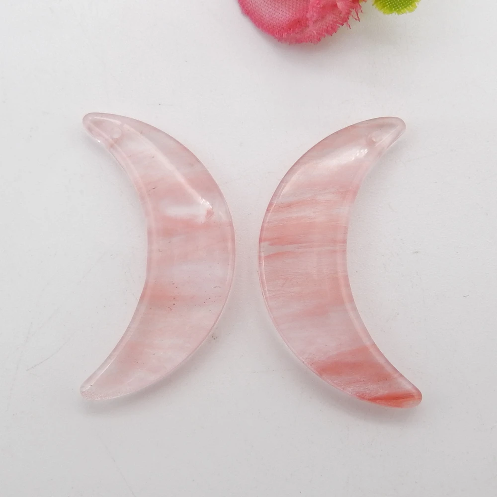 Женские серьги с драгоценным камнем Volcano Cherry Quncortz ювелирные изделия ручной