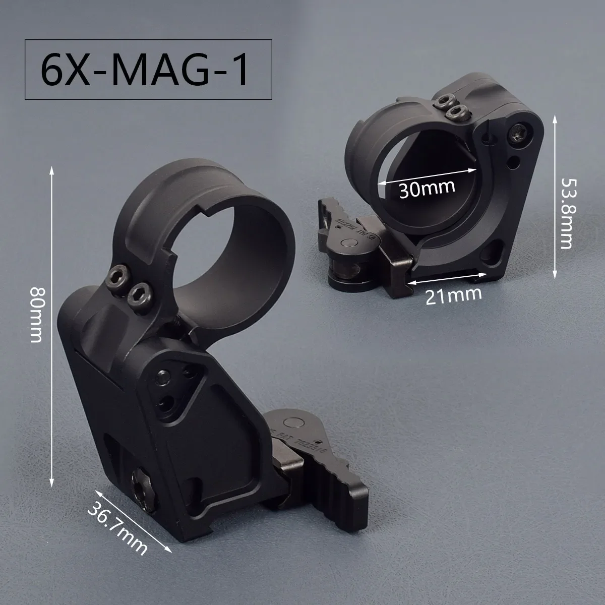 Тактическое крепление UN FTC для лупы G33 G43 551 552 553 558 голографическое с красной