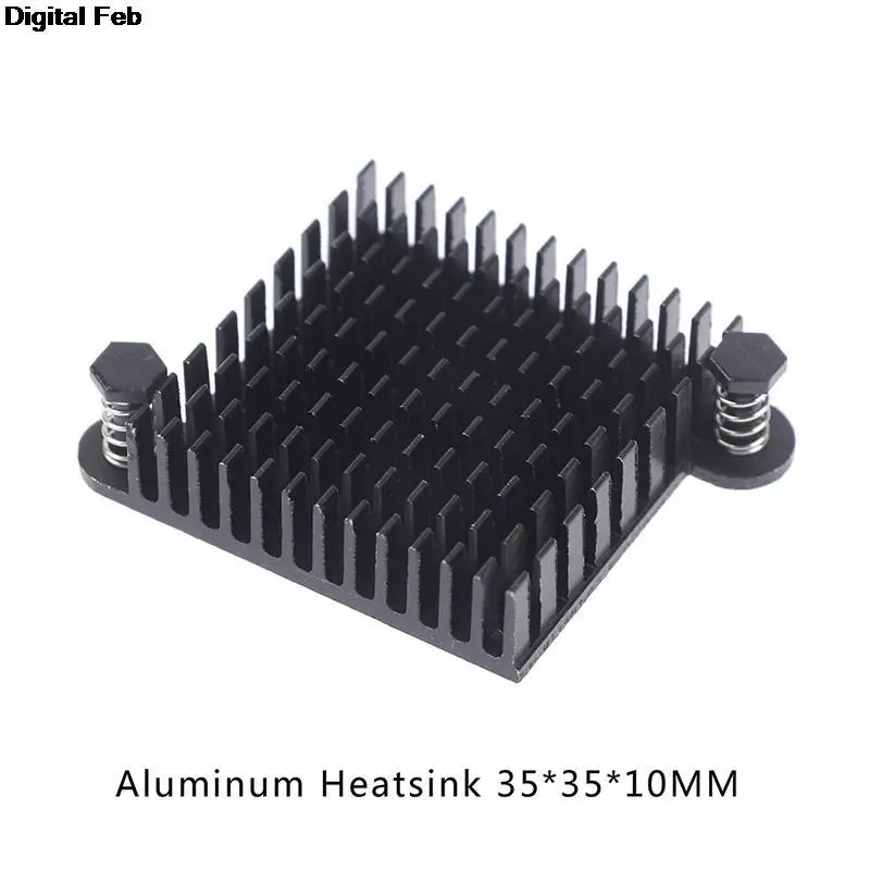 

1Pc Aluminum Heatsink 35*35*10MM Cooling Pad South North Bridge Chipset Radiator