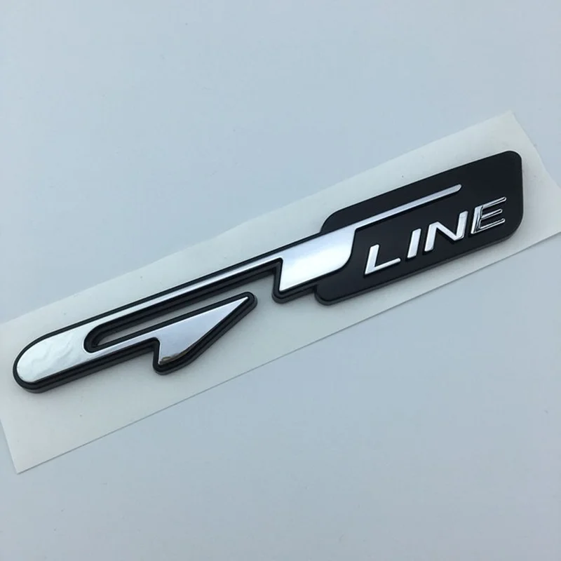 1X ABS покрытие GTline наклейка с буквами Logo Для Kia GT LINE ELANTRA Sportage Stinger Forte Ceed Shuma Rio Soul Cerato