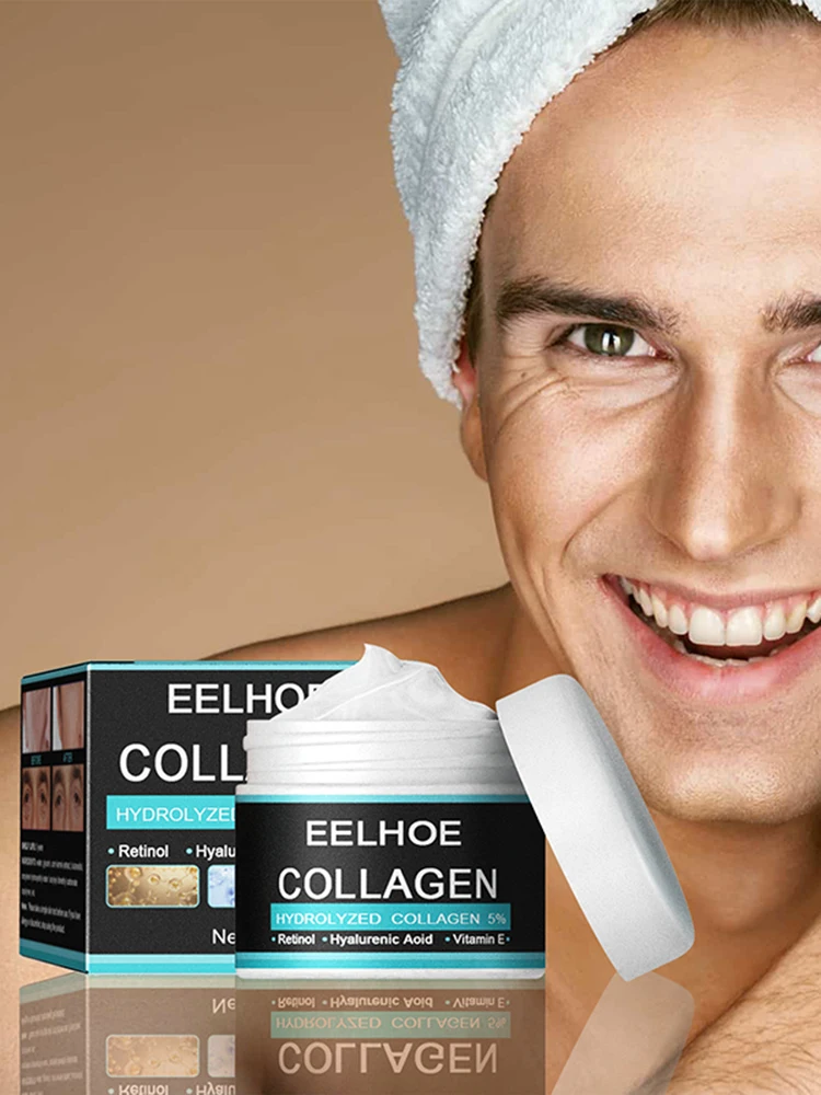 

1Pcs Anti-Aging Face Cream For Men Remove Wrinkle Fine Lines Deep Moisturizing Firming Face Cream Lifting Skin Care for Men