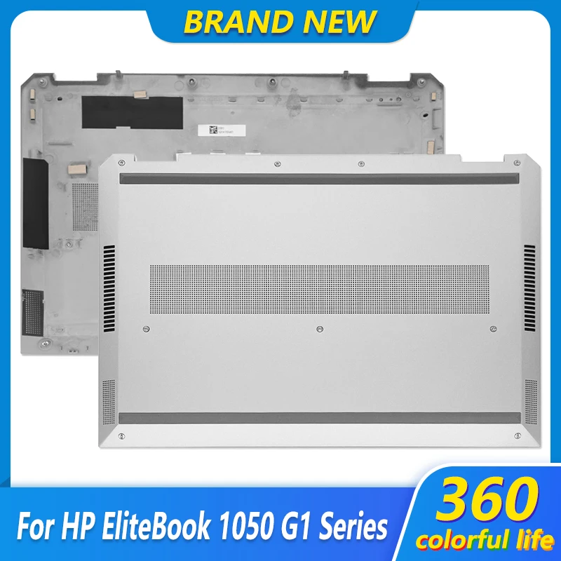 

New For HP EliteBook 1050 G1 Series Laptop Bottom Case Lower Cover D Shell Silver TPN-Q11C
