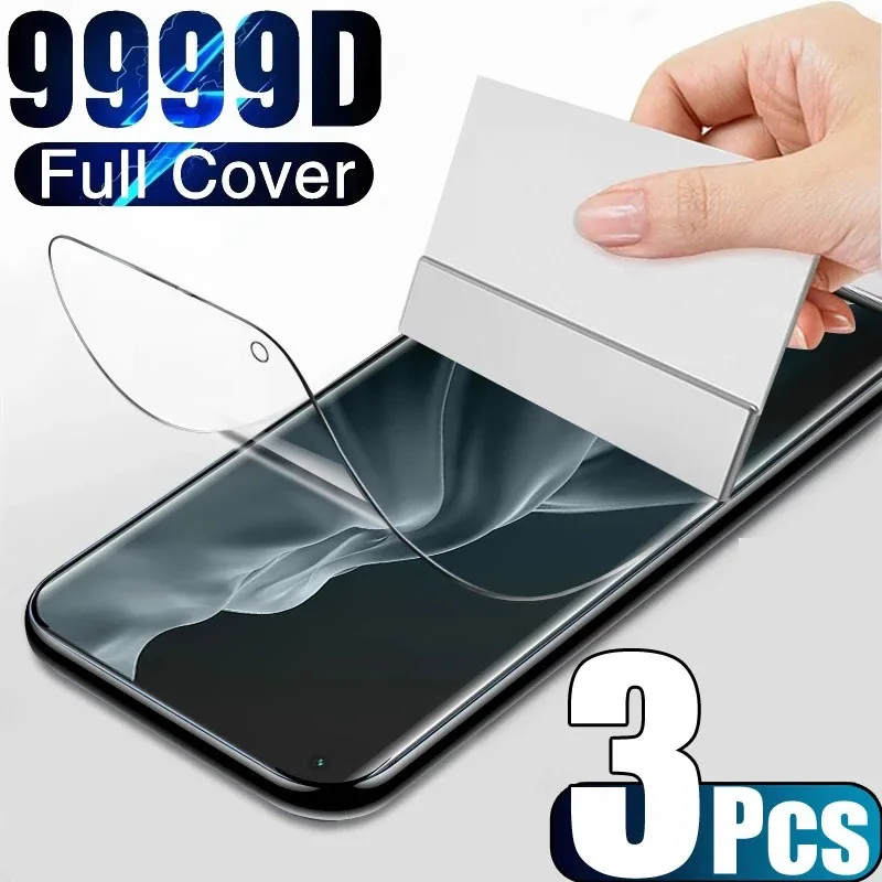 

3PCS Hydrogel FilmFor Realme 9 8 Pro 9i 8i 8S Speed Protective Film For Realme 7 6 5 Pro 7i 6i 6S 5i Film Screen Protector