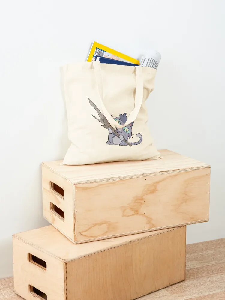 Smol Jayfeather Tote Bag сумки-шопперы для женщин многоразовые сумки женская холщовая