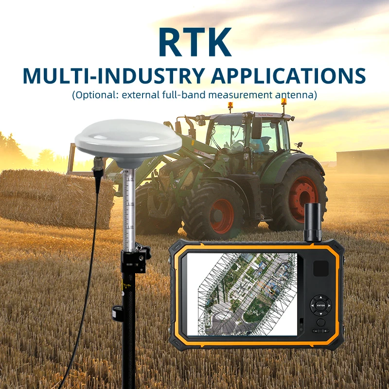 

HUGEROCK T80KF Antena RTK 8" Rugged Tablet Industrial IP65 Waterproof 768*1024 IPS Touch Screen Deca Core