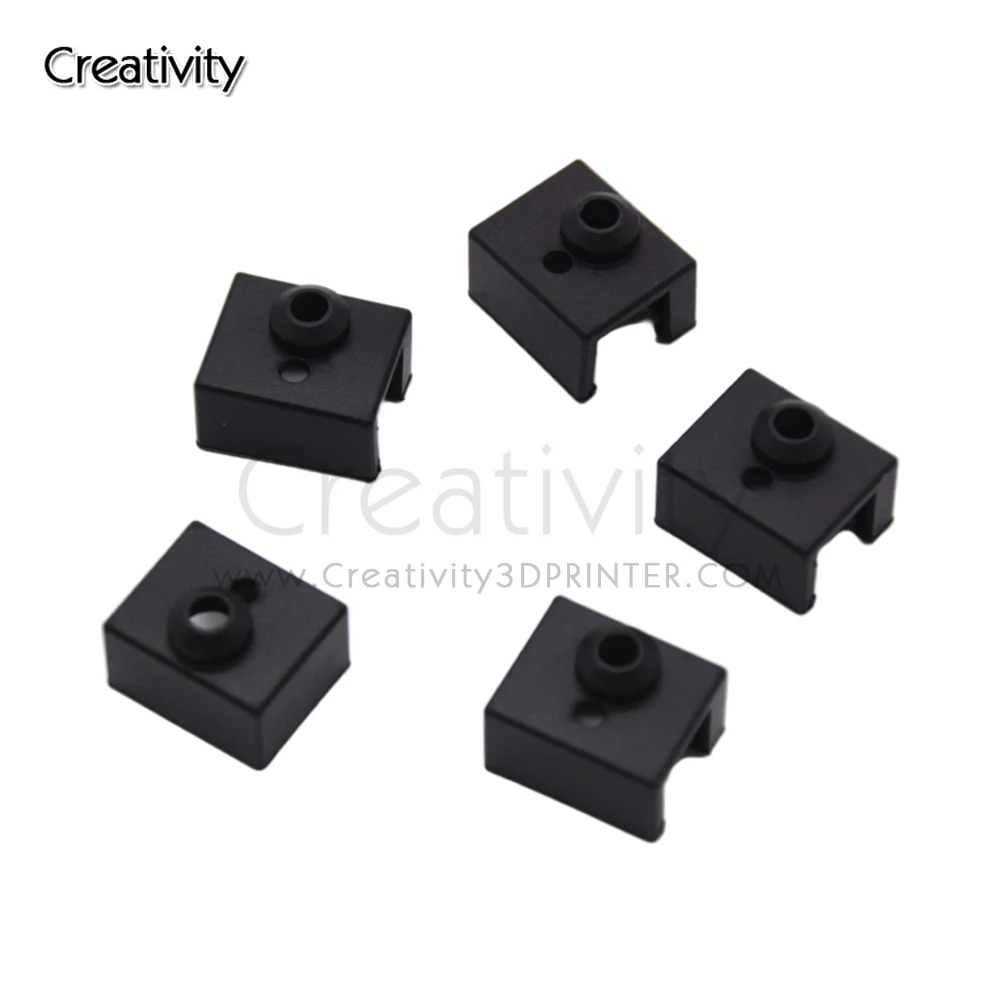 3D оригинальный 3шт./лот нагревательный блок силиконовая крышка для экструдера