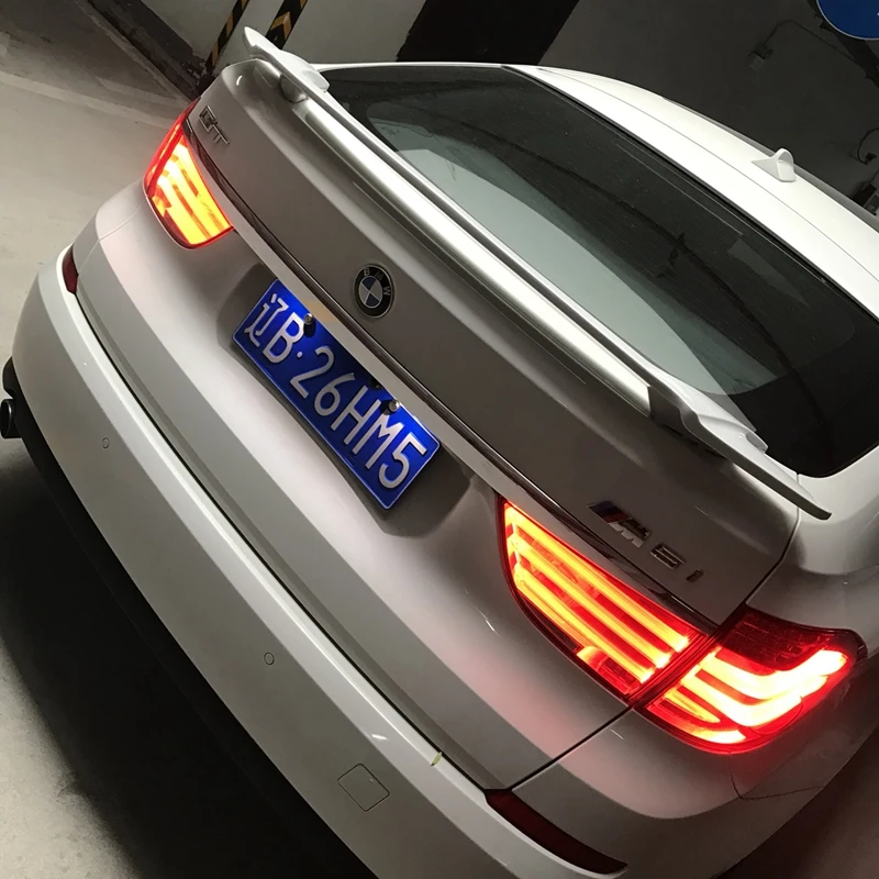 Для BMW 5 ser заднее крыло автомобиля Priies gt f07 спойлер ABS Materialmer Color задний для GT style 530d