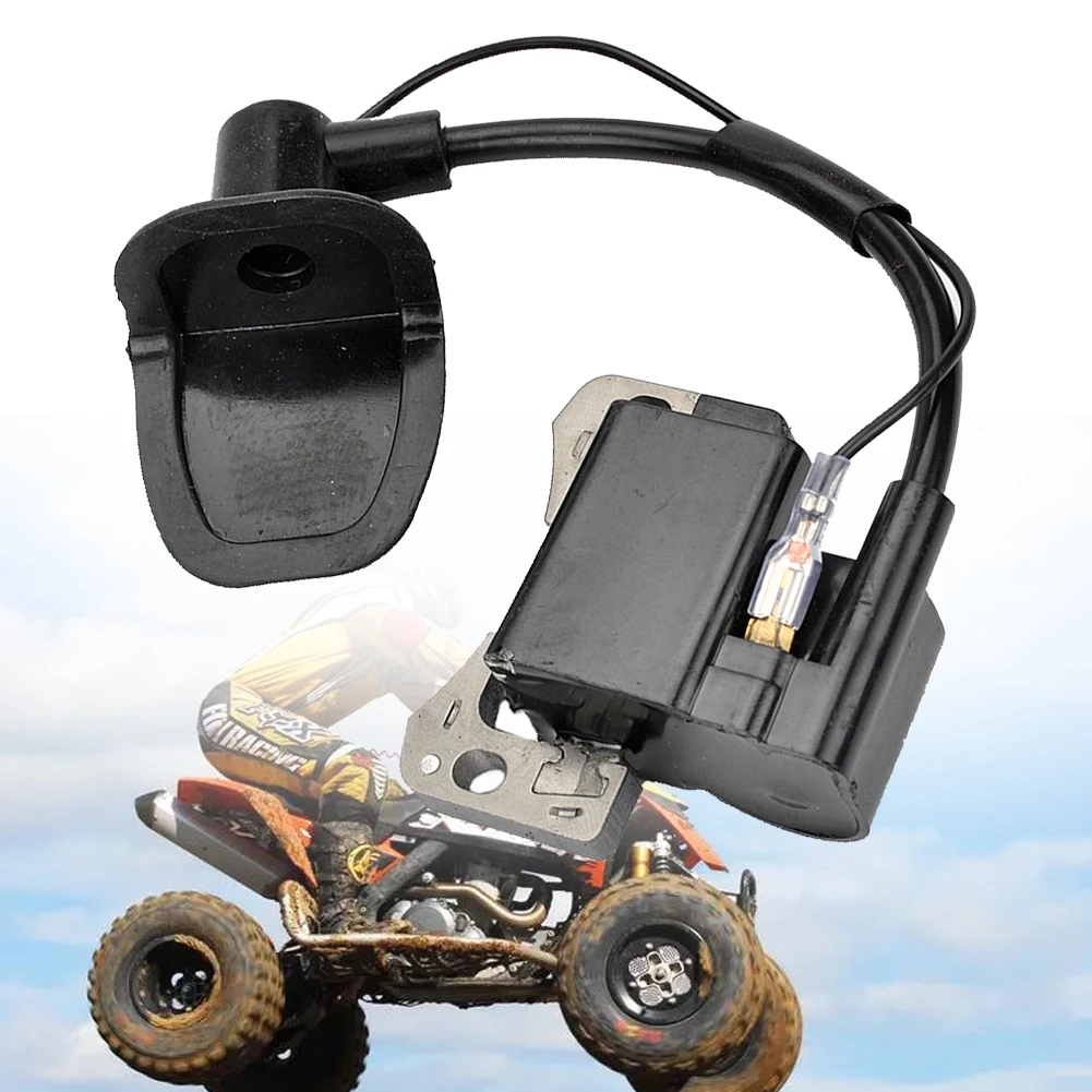 

2 Stroke Ignition Coil Lead For 47CC 49CC Mini Pocket Quad Dirt Bike Mini Minimotor ATV Quad Ignition Coil & Spark Plug