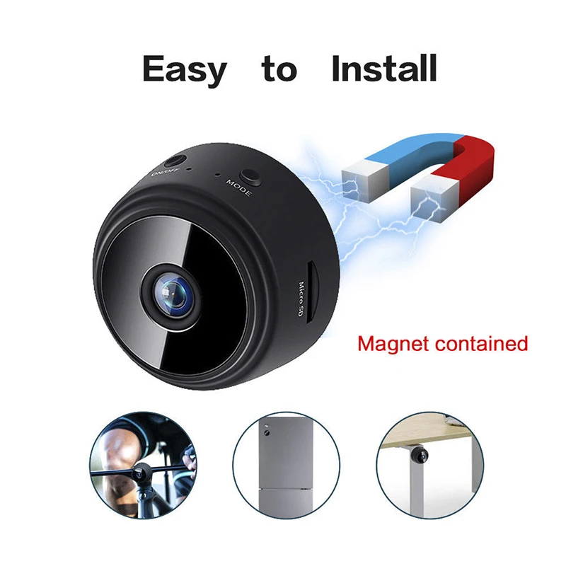 

2022 A9 video surveillance wifi camera hid den came Voice Recorder Wireless Mini Camcorders Video Wifi Camera