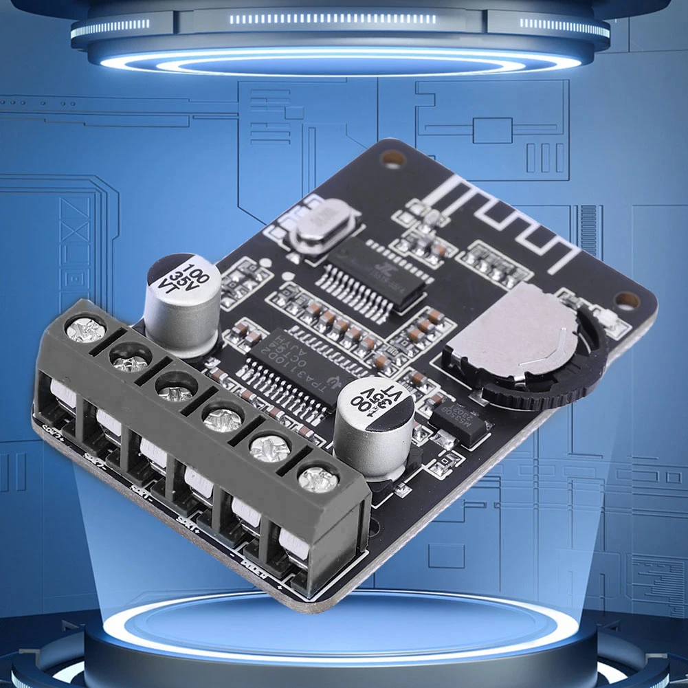 XY-P15W Модуль стерео аудиоусилителя Bluetooth 5 0-совместимый двухканальный