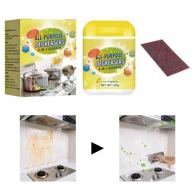 

Kitchen Cleaner Degreaser Foam Degreaser Cleaner Kitchen Oil Stains Grease Cleaning Powder For Heavy Oil Stain And Grease