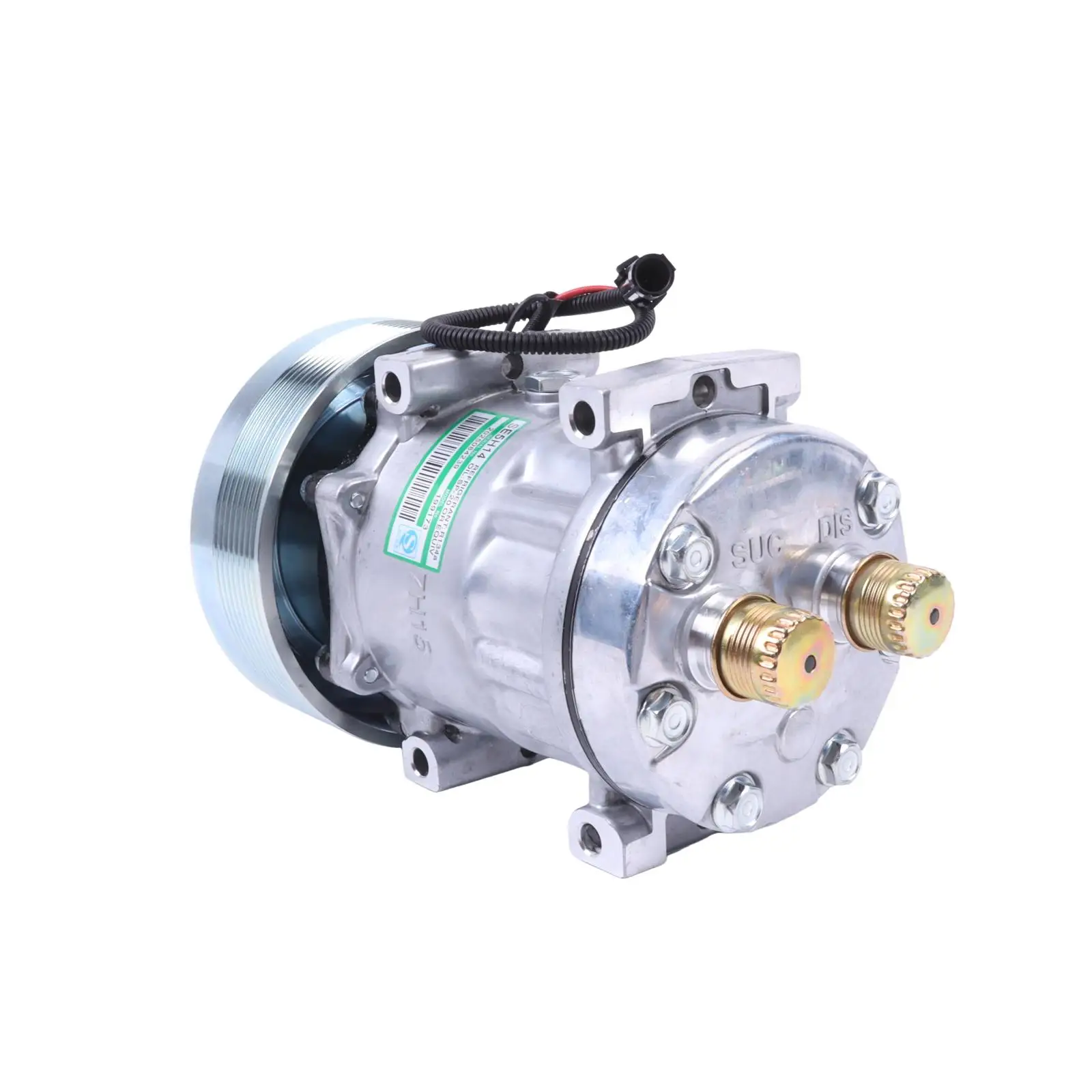 Фото Компрессор кондиционера 12V 8PK 317008A3 86993463 504078610 75R-81412 для тракторов New Holland TG255 TG285 TG210, Case MX230 MX285 MX210 №5