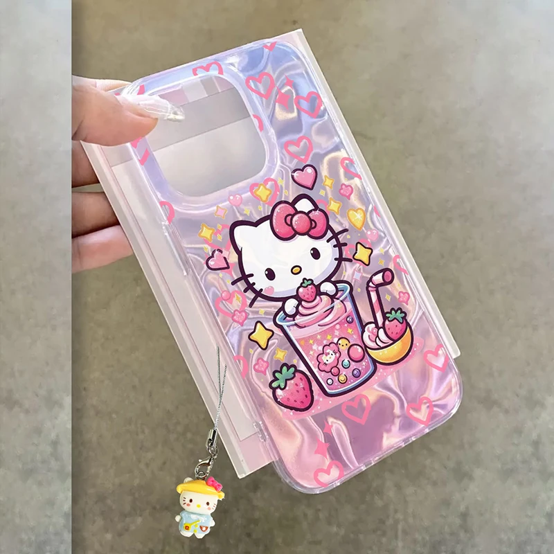 Чехол Hello Kitty Fairy для POCO X6 X5 M6 X3 M5S M4 Xiaomi Redmi A4 A3 14C 13C 12C 10C 12 13 Mi 14T 13T Pro 11 Lite Cartoon Cover
