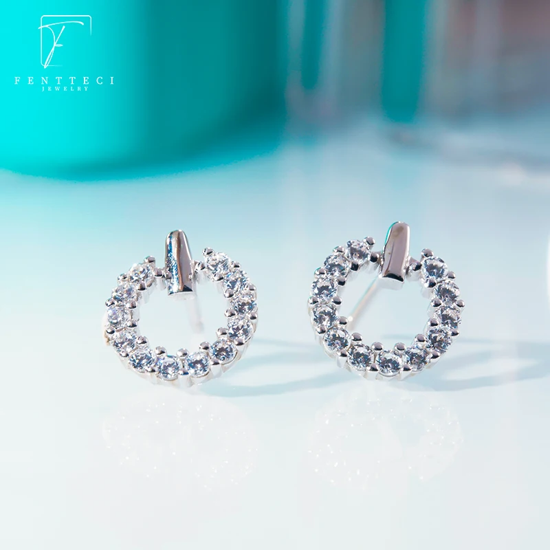 Рисунок 3 - Женские серьги-гвоздики из серебра