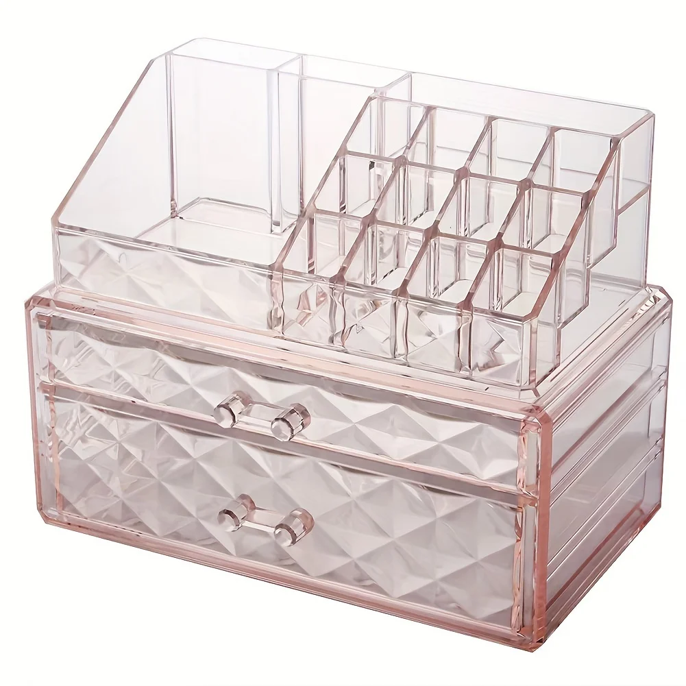 Нетроботы с коробкой для косметики в одном стиле прозрачной макияжа ящиком