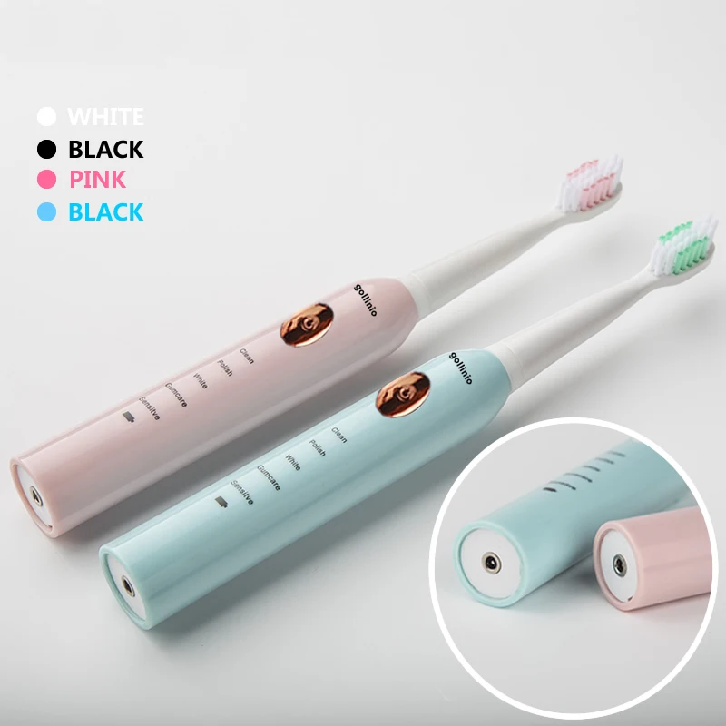 

Электрическая зубная щетка YJL39116YJL, быстрая зарядка через usb, Сменная головка, водонепроницаемая, для взрослых, xp7, быстрая доставка