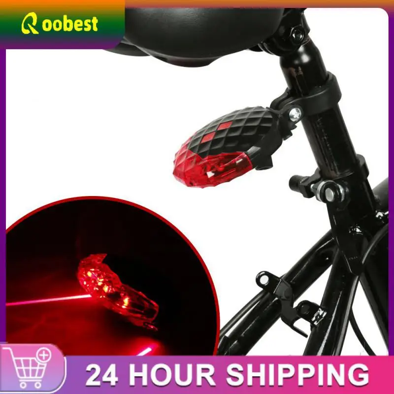 

Bicycle LED Rear Tail Light Waterproof Safety Warning Light 4 modes and 2 Laser Night Mountain Bike Light Rear Lamp Bycicle Ligh