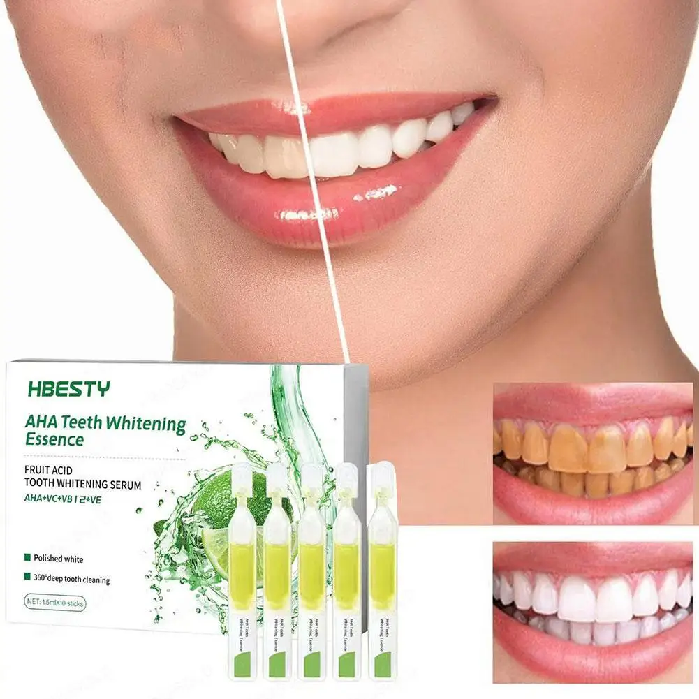 

Fruit Acid Teeth Brightening Solution Fresh Breath Yellow Teeth Stain Treatment Solution Teeth Whitening Solution