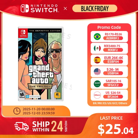 Grand Theft Auto The Trilogy The Definitive Edition для Nintendo Switch