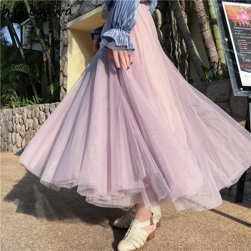 

Gauze Skirt Women