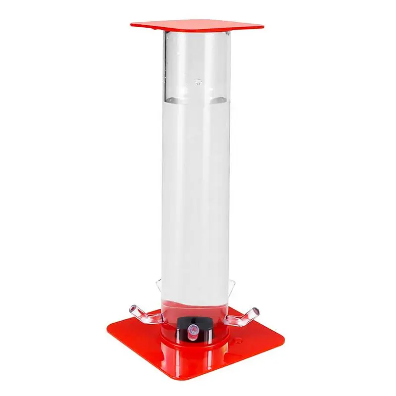 

Подарочная Кормушка Для Колибри, кормушка для птиц для улицы, 15 унций, маленькая кормушка для птиц с 5 отверстиями для кормления, большая емк...