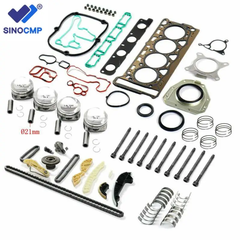 Комплект для капитального ремонта поршней двигателя VW Audi Skoda 1 8 TSI BZB CDA CDH CDAB CDHA CDHB Ø