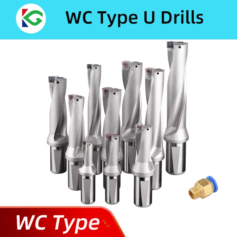 Сверло с U-образными вставками 39-55 мм WCMX WCMT 2D 3D 4D 5D