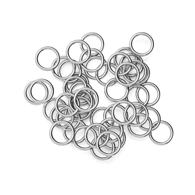 Открытые соединительные кольца из нержавеющей стали для изготовления ювелирных
