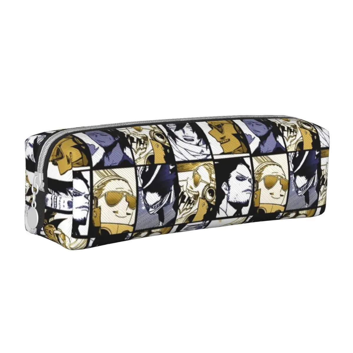 

Aizawa Boku No My Hero Academia Pencil Cases Fun Collage Academy Anime Pen Holder Bag Kids Big Capacity Student Gift Pencilcases