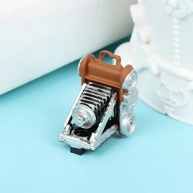 

1:12 Dollhouse Miniature Retro Camera Model Toy Doll Home Decorate Camera Dollhouse Retro Camera Model
