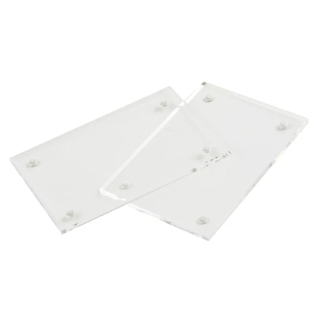 Прозрачная фотография = искусственная tand Do uble Sid Fra e Storag ======================== Rack Home Decor