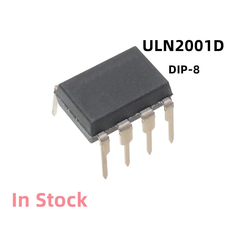 

10PCS/LOT ULN2001D ULN2001 2001D DIP-8 Multifunctional drive ICs such as motors and transformers Original New In Stock